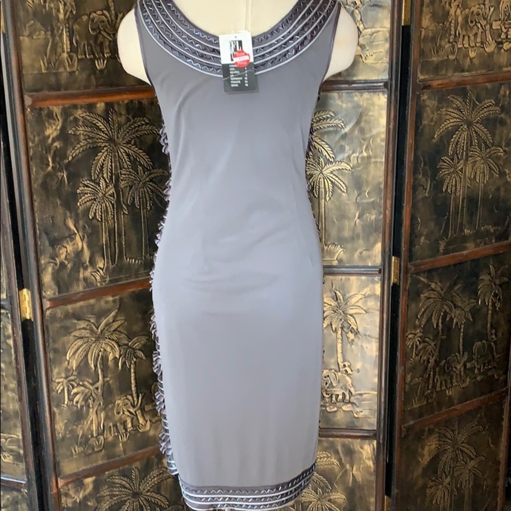 Frank Lyman beaded dress - Picture 4 of 6